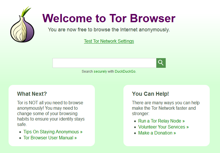 tor browser no internet connection